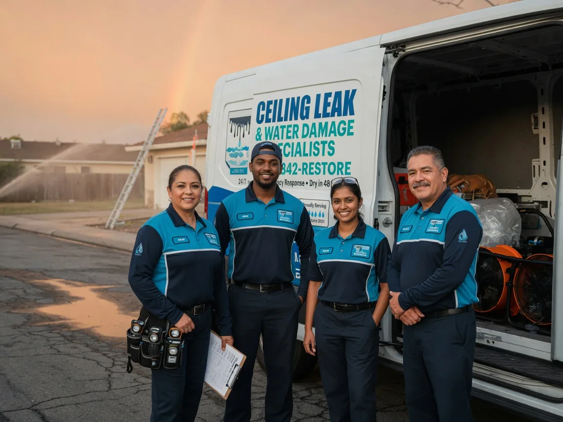 Ceiling Leak Cleanup company in Idlewild, MI